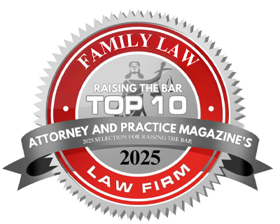 Family Law | Raising The Bar Top 10 | Attorney And Practice Magazine's | 2025 Selection For Raising The Bar | 2025 | Law Firm